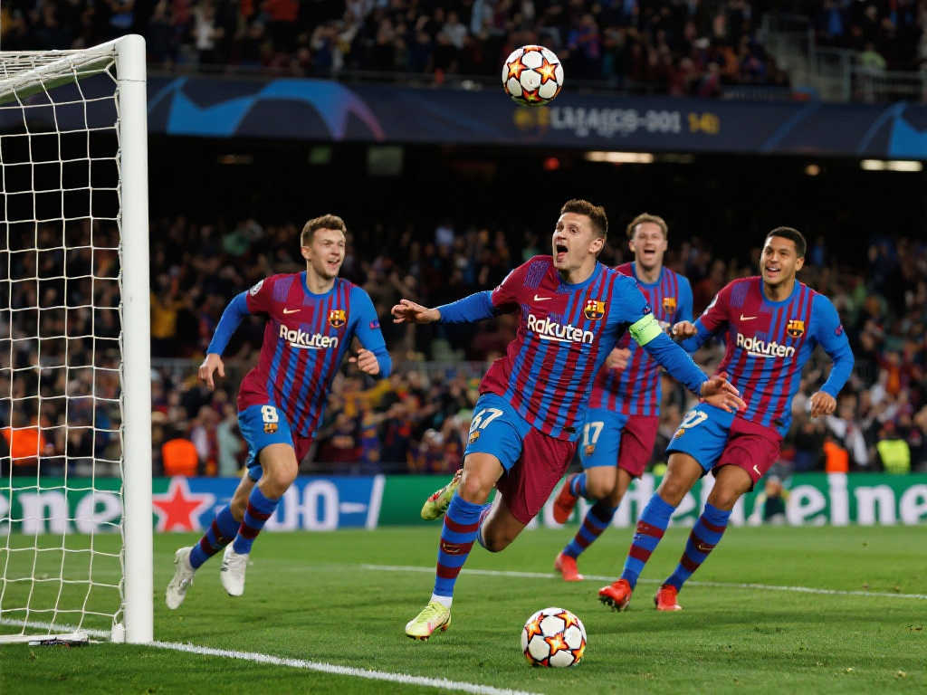 巴萨本季欧冠14战轰入67球,接近1999/00赛季历史纪录 巴萨本季欧冠14战轰入67球,接近1999/00赛季历史纪录